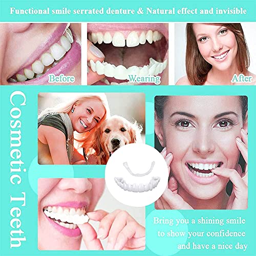 Shxxyljh WX0041 1Set Dentures Veneers Tooth,Dental Care Kits For Anti Molar Orthodontic Cosmetic Teeth,Smile Snap Tooth. thumb #5