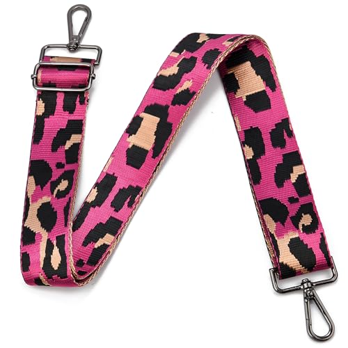 Image of Purse Strap Gold Hardware Replacement Crossbody Bag Strap, Wide Adjustable Shoulder Strap