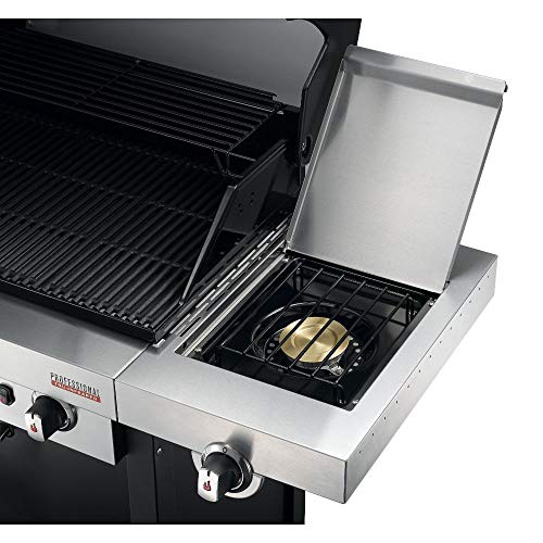 Char-Broil Professional 3400B - 3 Brenner Gasgrill mit Seitenbrenner, Schwarz
