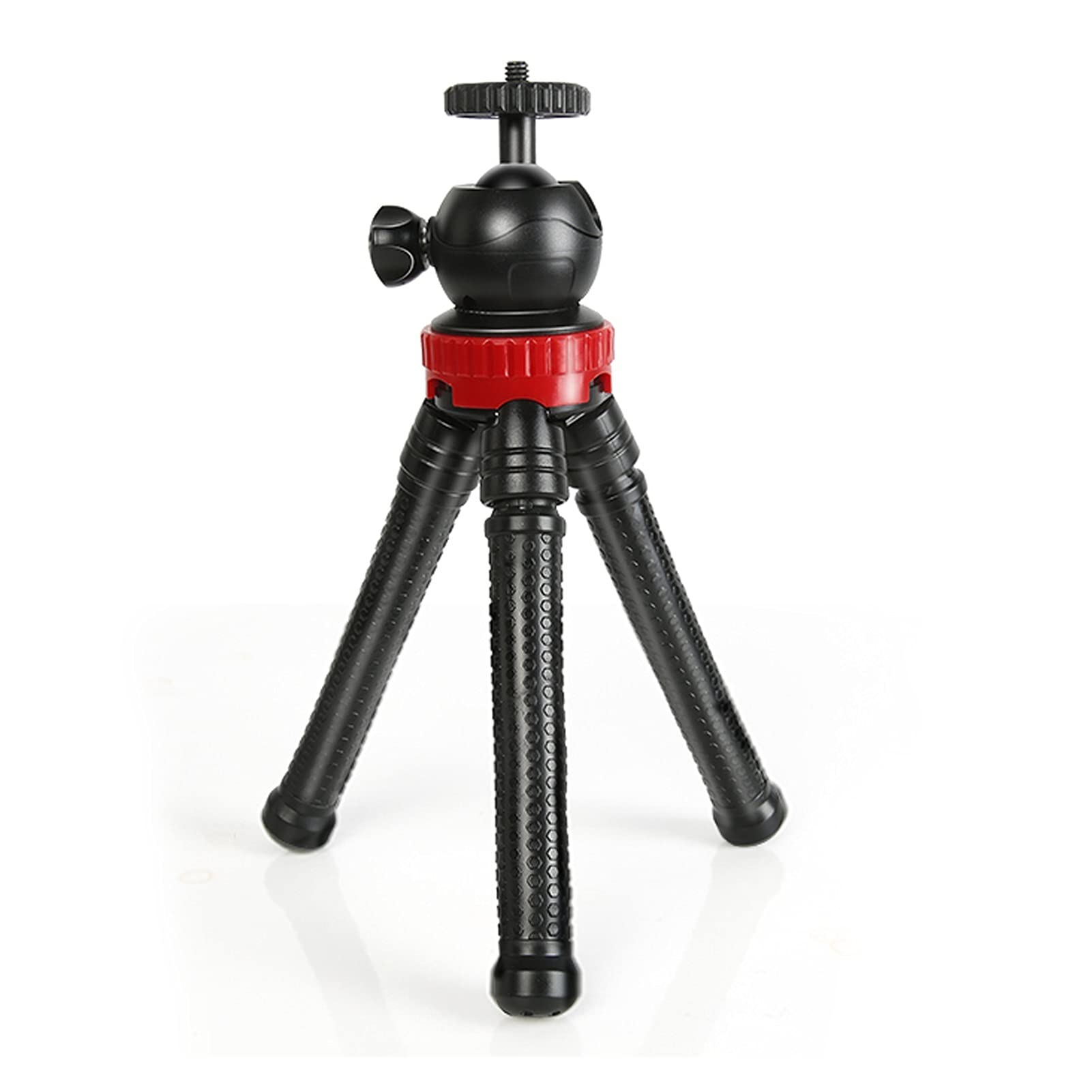 Stand del Proiettore, Supporto Regolabile Supporto per proiettore Mini Treppied Proiettore Montaggio con teste girevoli a 360 gradi montaggio con testa di palla in metallo per fotocamera (nero) Suppor