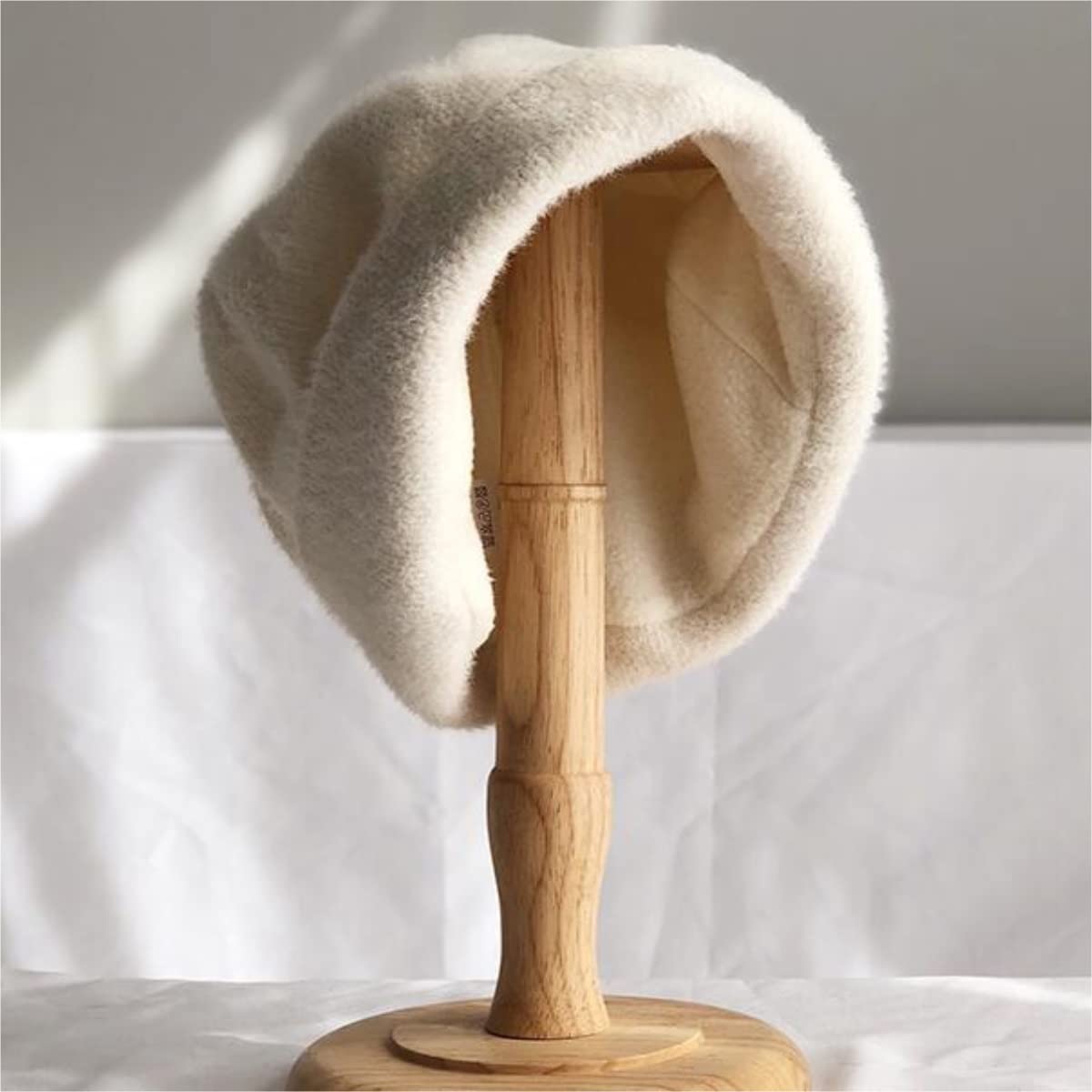 Winter Warm Chunky Bonitos Gorros Con Orejas De Conejo Para Niñas, Gorro De Conejito Esponjoso, Gorro De Calavera De Piel Sintética Para Invierno Winter Hat Sombrero de Invierno