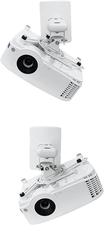 Projector Stand Projector Mount Projector Stand Adjustable Wall Ceiling Projector Mount Bracket Extendable Length Home Living Room Bedroom White Projector Bracket