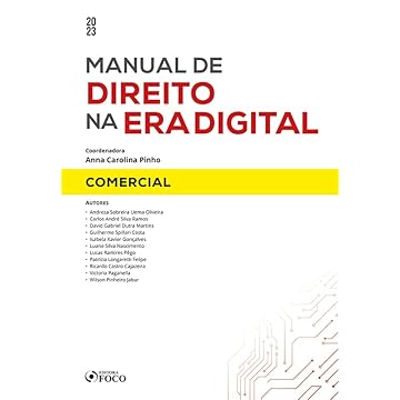 Capa do livro Manual de Direito na Era Digital Comercial 1ª ED 2023