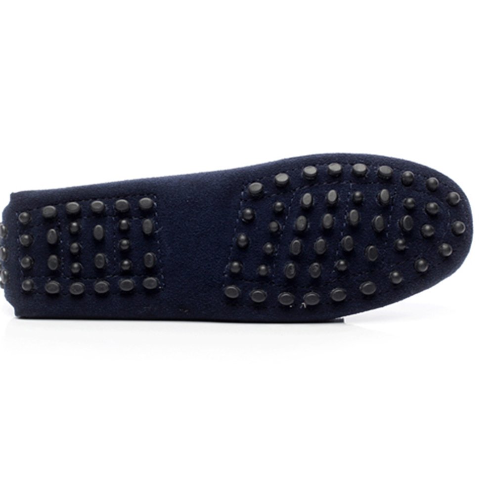 Mujer Clásico Gamuza Corbata de Moño Penny Mocasines Comodidad Hecho a Mano Pantuflas