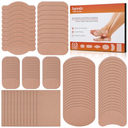 Jupwalz 112 Sheets Moleskin Pads