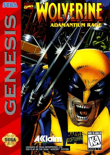 Image of Wolverine: Adamantium Rage - Sega Genesis (Renewed)