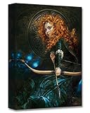 Disney Fine Art Her Father's Daughter by Heather Edwards Treasures on Canvas 16 Inches x 12 Inches...