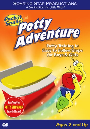 Adiós pañal con Pocket Snails Potty Adventure el DVD educativo en inglés para niños