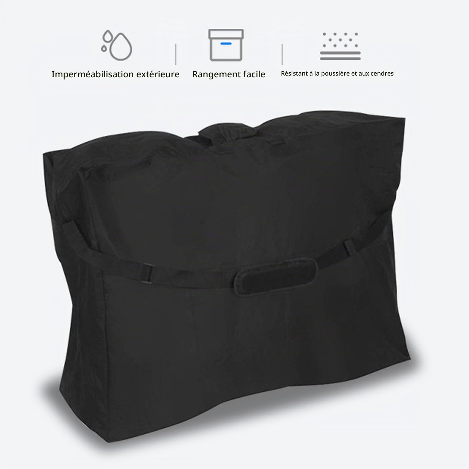 Ejoyous Sac de Voyage pour Déambulateur, Sac de Transport pour Fauteuil Roulant, Sacs de Voyage pour Vélo Pliants Imperméables, Sac de Transport pour Vélo, Sac de Voyage pour Fauteuil
