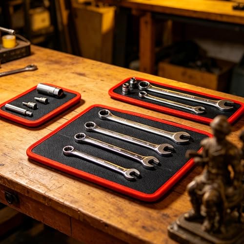Soporte magnético para llaves y tornillos ideal para mecánicos y aficionados 4