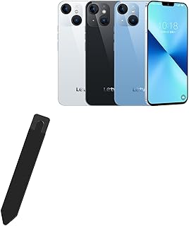 BoxWave Stylus Pouch Compatible with LeTV Y1 Pro - Stylus PortaPouch, Stylus Holder Carrier Portable Self-Adhesive for LeTV Y1 Pro - Jet Black