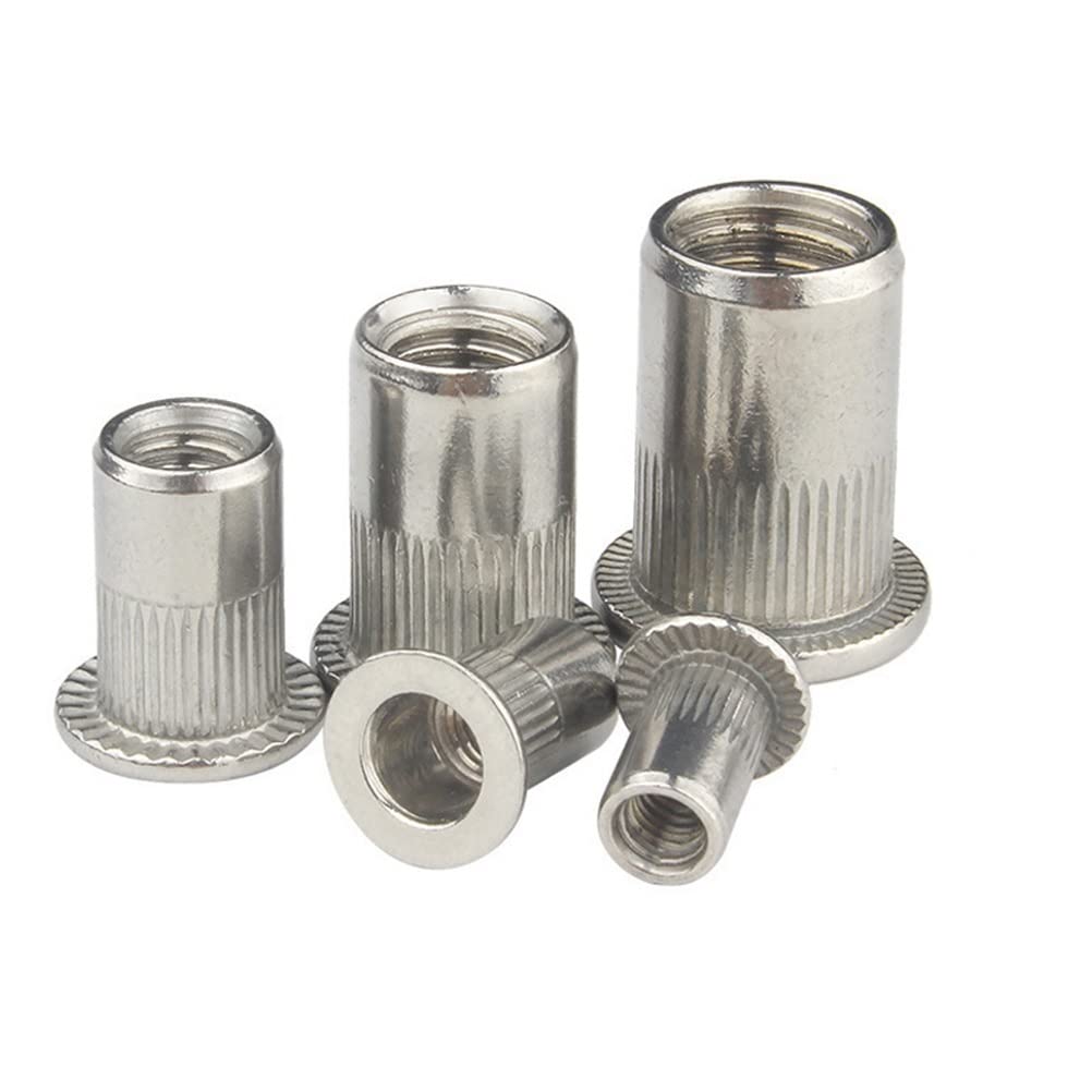 Dado Per Rivetti M6 Con Testa Piatta Dadi - Foto 7