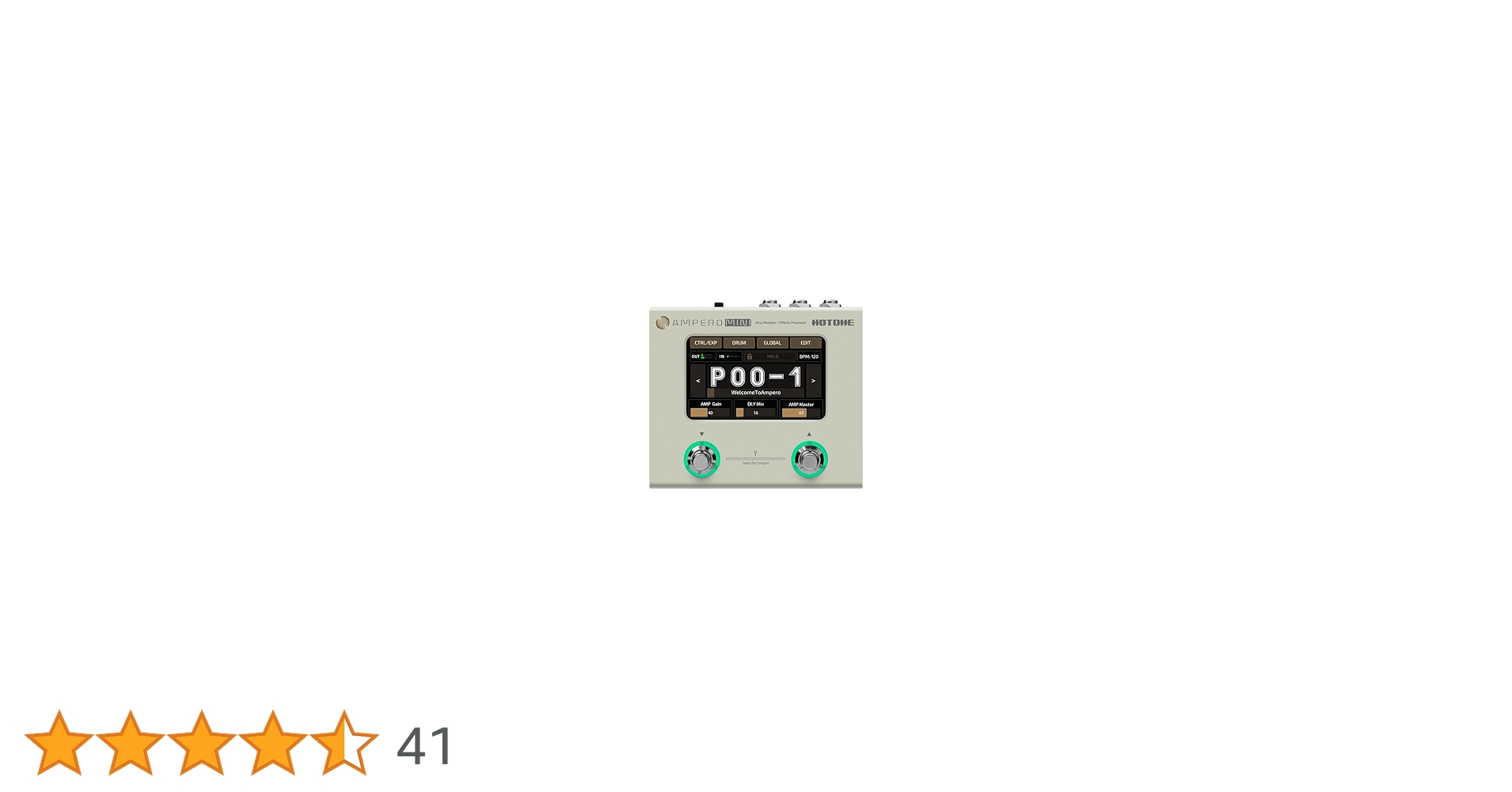 HOTONE Ampero Mini マルチエフェクター HOTONE | AMPERO Mini | マルチ・エフェクター | 製品情報