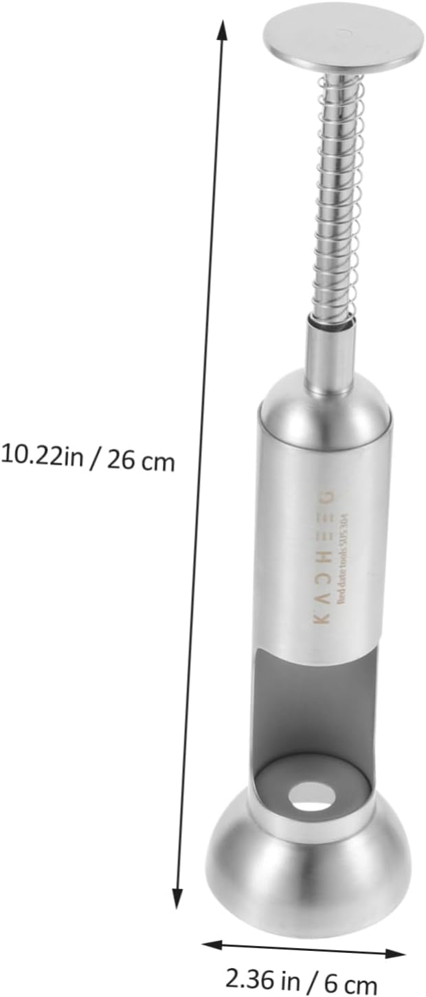 GLEAVI Stainless Steel Fruit Core Remover for Red Dates and Cherries Easy to Use Cherry Pitter with Construction Practical Kitchen Tool for Effortless Removal and Seed Coring