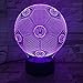 Produktbild Fußball Typ B Nachtlicht 3D Nachtlicht 7 Farben Schlaflicht USB-Netzteil LED-Blitz Fernbedienung Kinderzimmerdekoration Weihnachtsgeschenke
