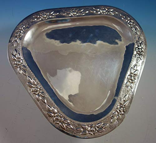 Aztec Rose By Maciel Mexican Mexico Sterling Silver Serving Tray (#1858) #TOP10