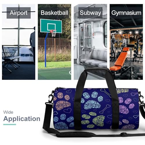 Sac de voyage Patte Pourpre résistant pour le camping
