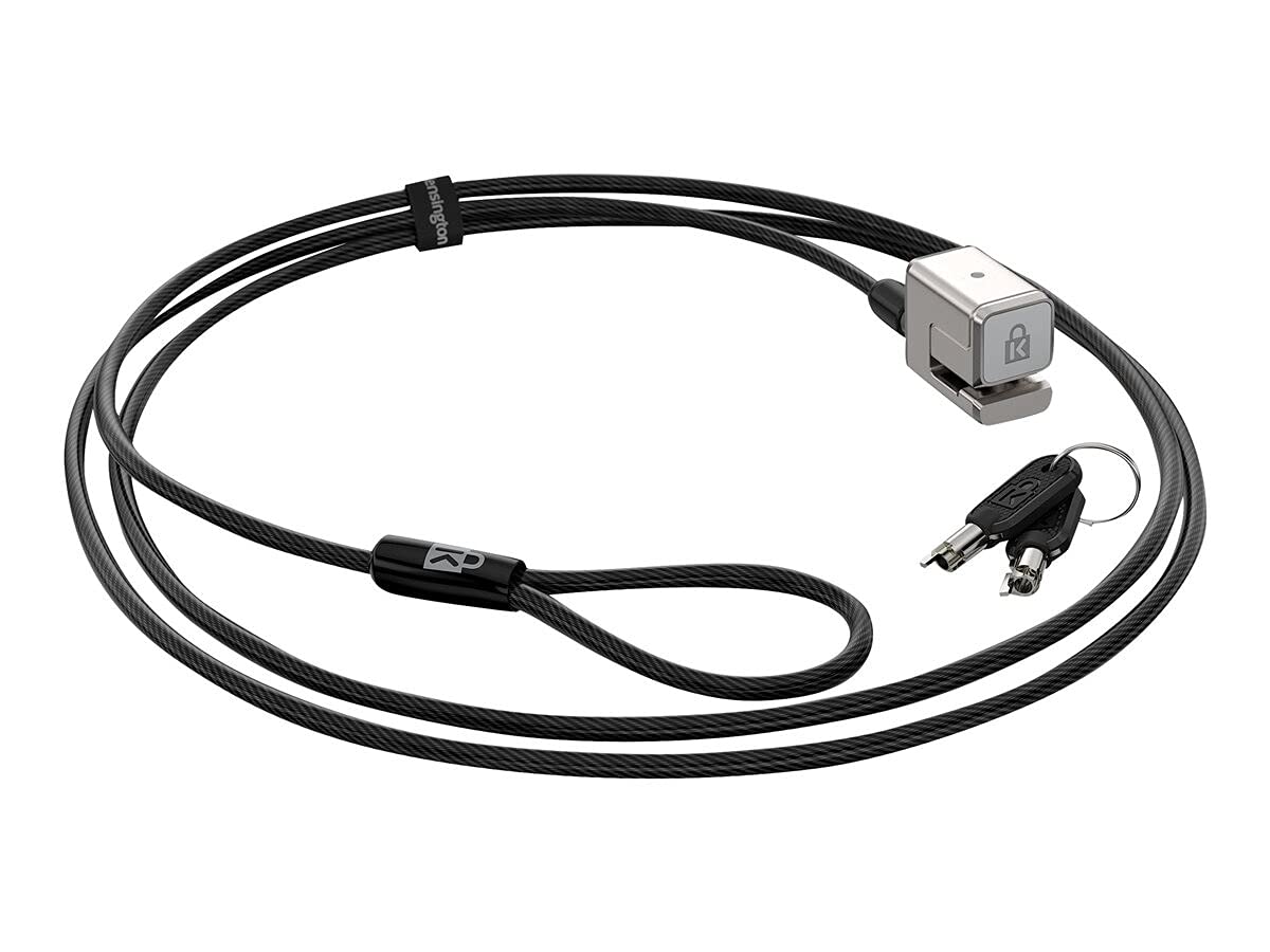Kensington K62055WW SurfacePro RP - Candado de cable con llave, color plateado
