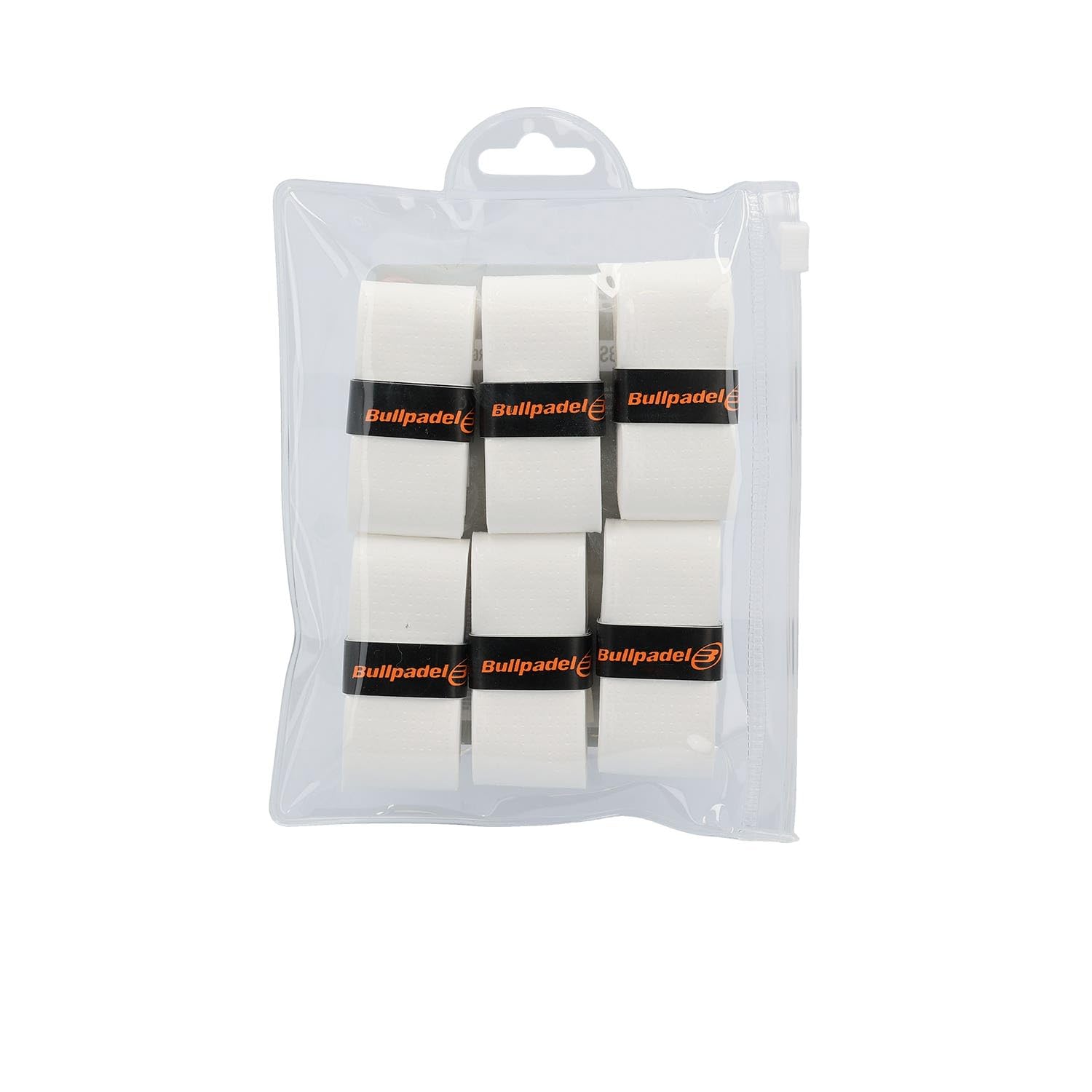 Blister 6 Pz. Overgrips Bullpadel Comfort Hac Bianco