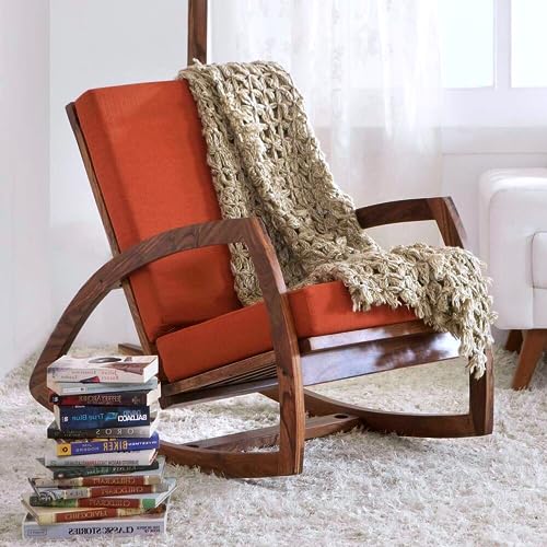 10 Best Cozy Chair for Reading: Top Comfortable Seats to Relax In 6 Custom Decor Coaster Southern Country Plantation Porch Rocker/Rocking Chair, Mohagany Wood Finish…
