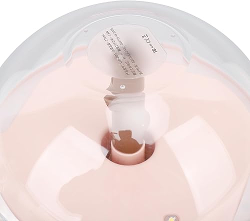 Miniatura 8 de Difusor para dormitorio, humidificadores silenciosos, humidificador de aceite fragante, vaporizador para el hogar, mini LED, 9.1 fl oz, rosa, flor