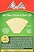 Melitta Cone Coffee Filters, Natural Brown #4, 300 Count (Pack Of 3)