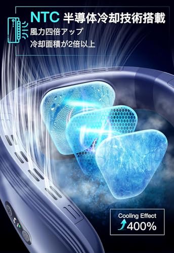 Ghbunuz 首掛け扇風機 GBFS-01 の商品画像 2