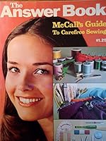 The Answer Book McCalls Guide to Carefree Sewing B002BRK10E Book Cover