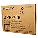 SONY CPS-725 Print Media Thermal Paper for C-Arm, 8" x 10", Black/White (Pack of 100)