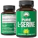 L-Serine Capsules 500mg by Peak Performance. Best Brain and Nootropic Amino Acids for Production of L-Cystine, L-Tryptophan and Serotonin. USA Grade L Serine Pills. Non-GMO Supplement (60 Servings)
