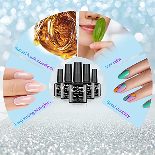 Gel Nail Polish Kit With U V Light 120W Nail Lamp, 20Pcs Gel Nail Polish Set, 25000Rpm Electric Nail Drill Machine, Nail Art Decorations, Nail Manicure Tools, All-In-One Gel Nail Kit Manicure Kit #TOP3