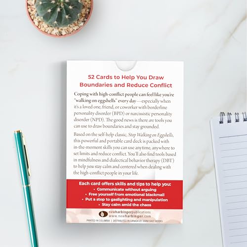 Image of The Stop Walking on Eggshells Card Deck: Core Skills to Help You Deal with High-Conflict People