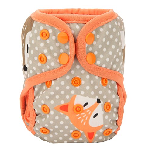 Sigzagor Newborn Baby Diaper Nappy Cover 8lbs-10lbs (Baby Fox)