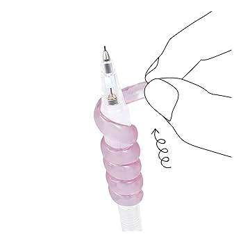 Amazon.co.jp: クツワ グリップ プニュスパイラル モーヴピンク