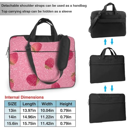 Bolsa portátil para laptop 14" impermeable con asa miniatura 4