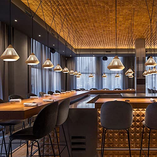 Lámpara colgante E27 ideal para mesas de cafetería y comedor 3