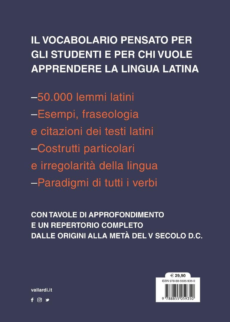 Vocabolario latino (Dizionari altri)