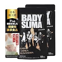 Amazon.co.jp: バディスリマ Badyslima 120粒 脂肪吸収 血糖値 筋肉