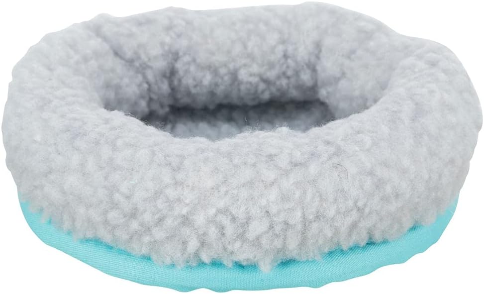 TRIXIE Pet Products 62701 Cuddly Bed for Hamsters, Green/Grey, 16 x 13cm