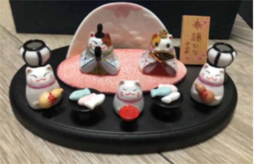 猫舎　ねこや 春福ひな ひな祭り 雛祭り 置物 猫 和 陶器 ナガヤ　ミニチュア 2025年最新】猫舎 雛の人気アイテム - メルカリ