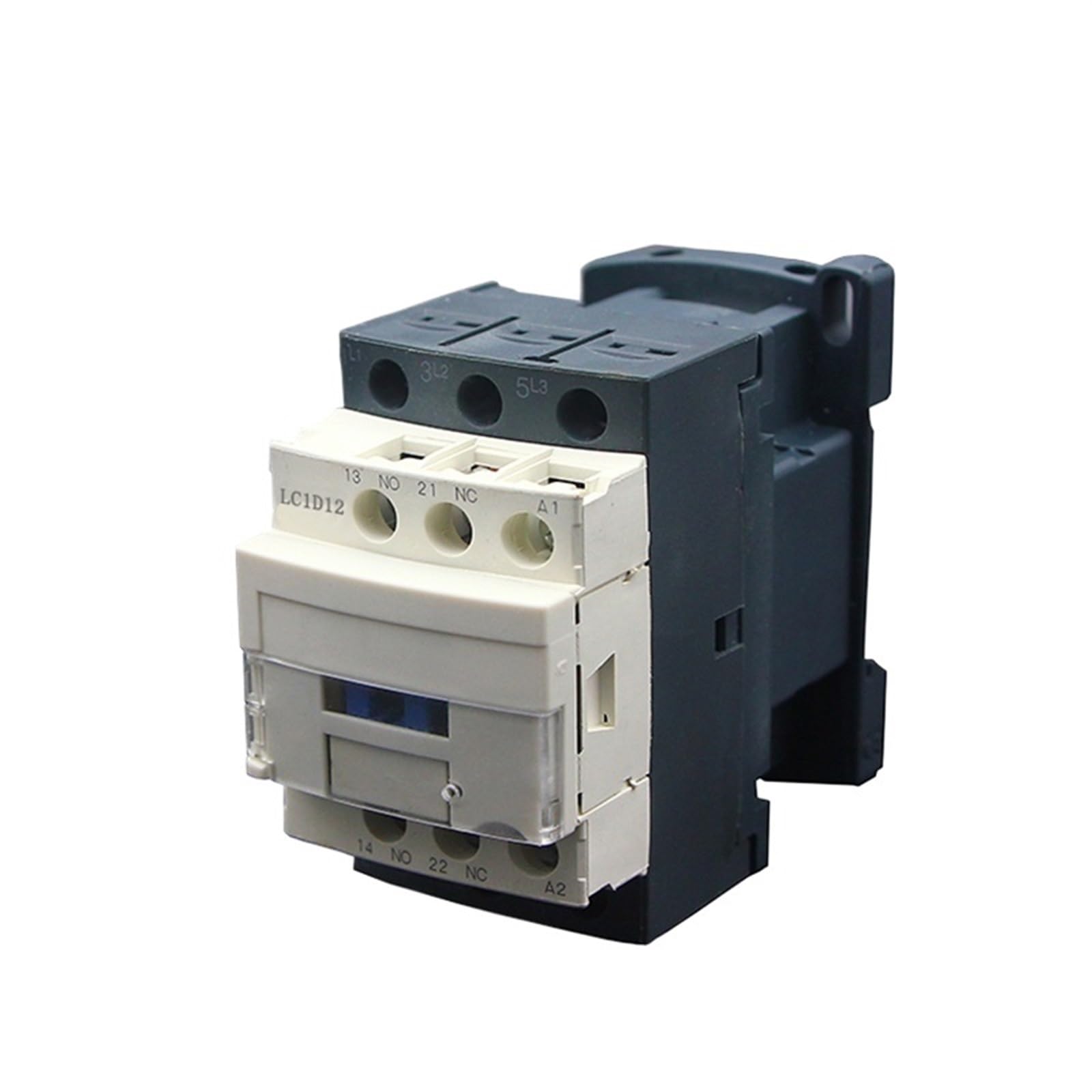 RCGKNNMUZ LC1D12 24V 110V 240V 380V 12A AC Mini Contactor 1Pcs(AC24V)