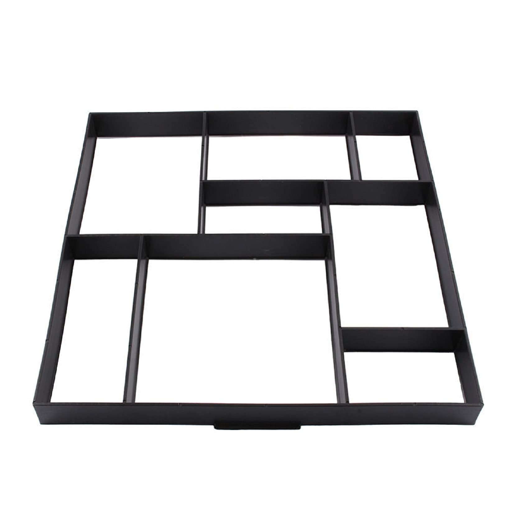 Wisfor Stampo per Cemento Pavimento Esterno, per Calcestruzzo Effetto Pietra per vialetto da Giardino DIY per Patio Balcone Terrazza 60x50cm