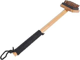 DOITOOL 1 peça escova de limpeza de forno acessório de churrasqueira de carvão para churrasqueira ao ar livre churrasqueira a gás ao ar livre limpador de churrasqueira ferramenta de limpeza de churrasqueira limpador de churrasqueira escova de limpeza de fibra de coco