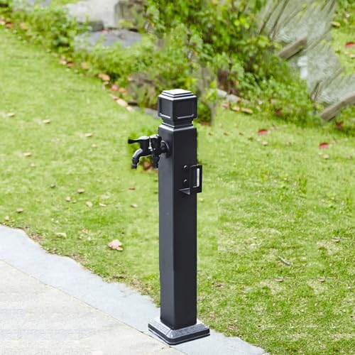 Colonne d'eau de jardin extérieure pour simplifier l'arrosage du potager et de la pelouse