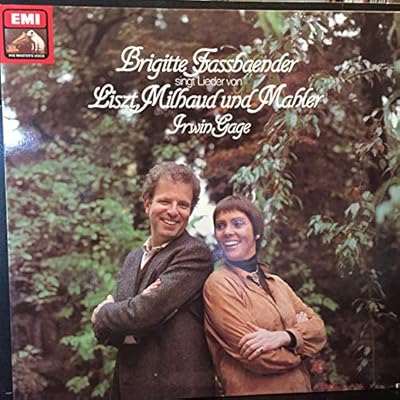 Singt Lieder Von Liszt,Milhaud Und Mahler