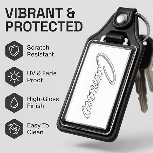 Image of Brotherhood Car Key Chain for Camaro - Classic Models Keychain for Men and Women Gift Key Ring - -