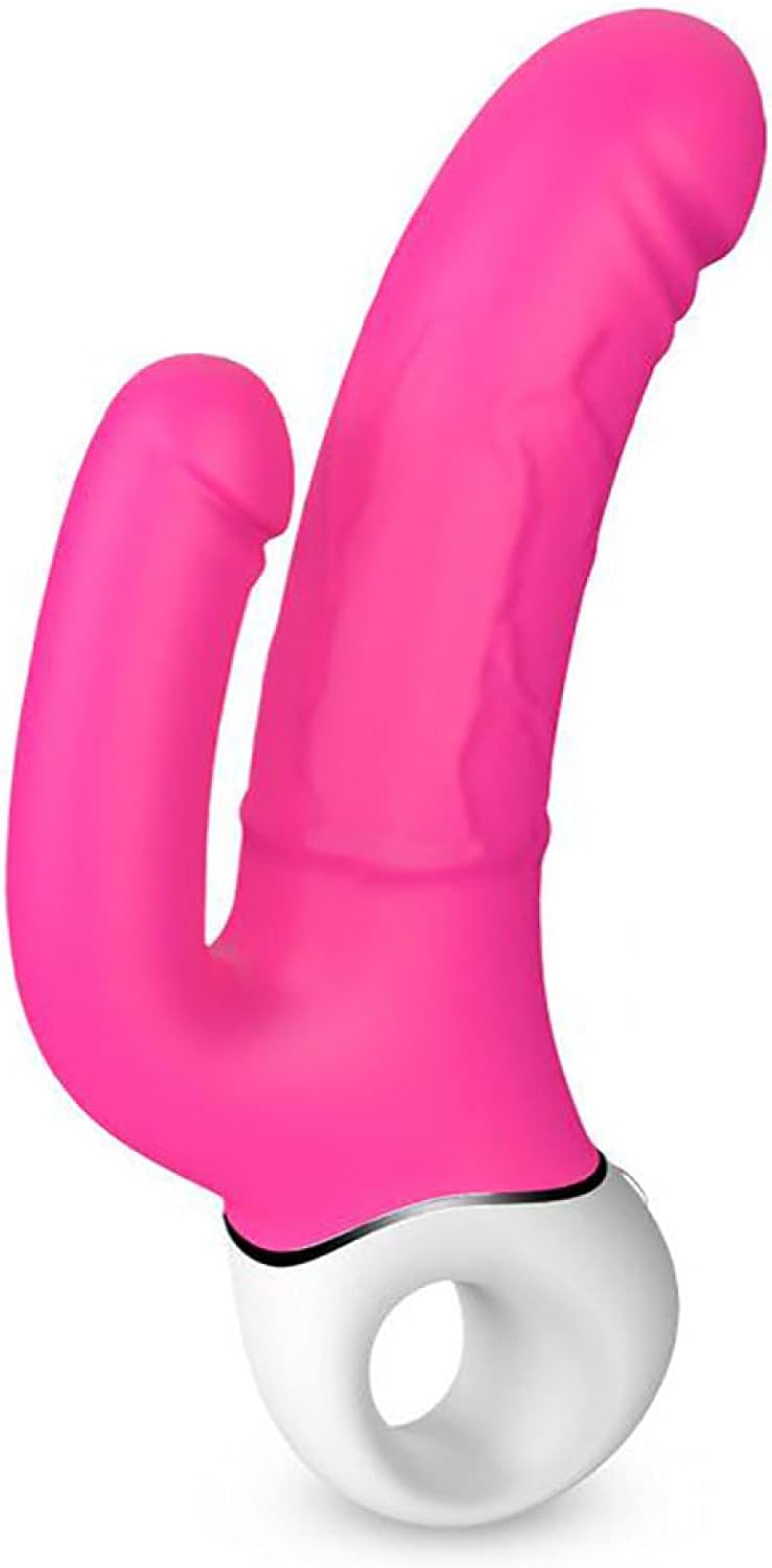 OMLTER El Conejo Vibrador para Estimulación Dual Doble Cabeza ...