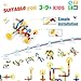 STEM Building Toy for Toddlers 106Pieces Tube Pipe Toy,Educational Preschool Game for 3+ Years,Learning Building Blocks Play with Storage Box Gift Kit,Montessori Toys for Boys & Girls