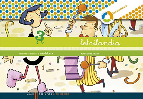 Portada de Letrilandia 3: A Tu Medida Cuaderno de Escritura