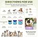 [3-in-1] Dog Dental Powder for Plaque and Tartar Support - 750M CFU Probiotics & Brown Algae Dog Breath Freshener - Vet-Grade Teeth Cleaning, Gut & Coat Health - 5.3 oz (150g) for Medium Breeds